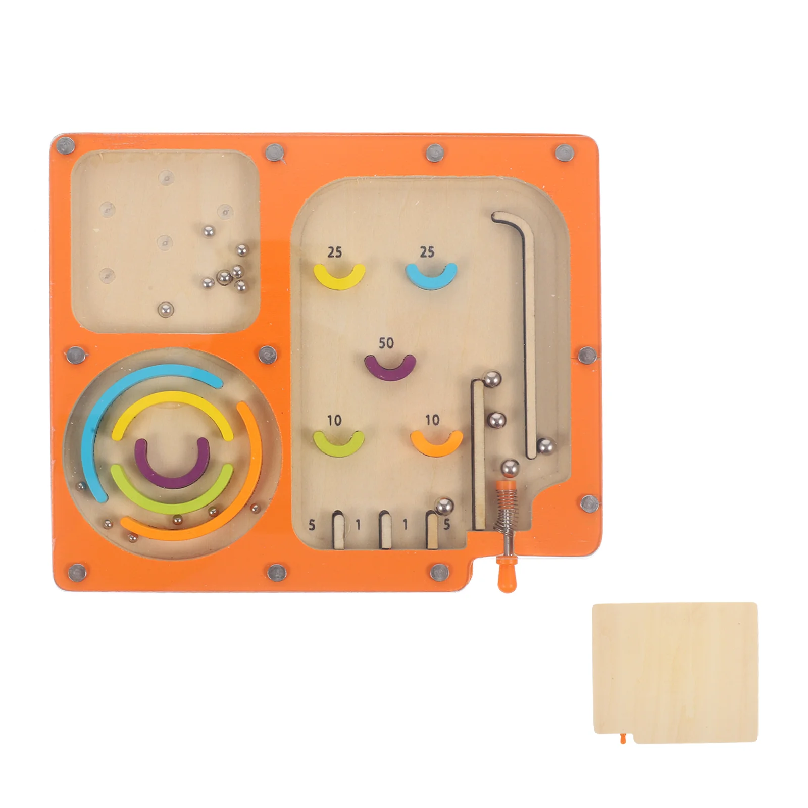 Ball Maze Game Mini Toys Children's Desktop Pinball Machine Educational Palm Cartoon