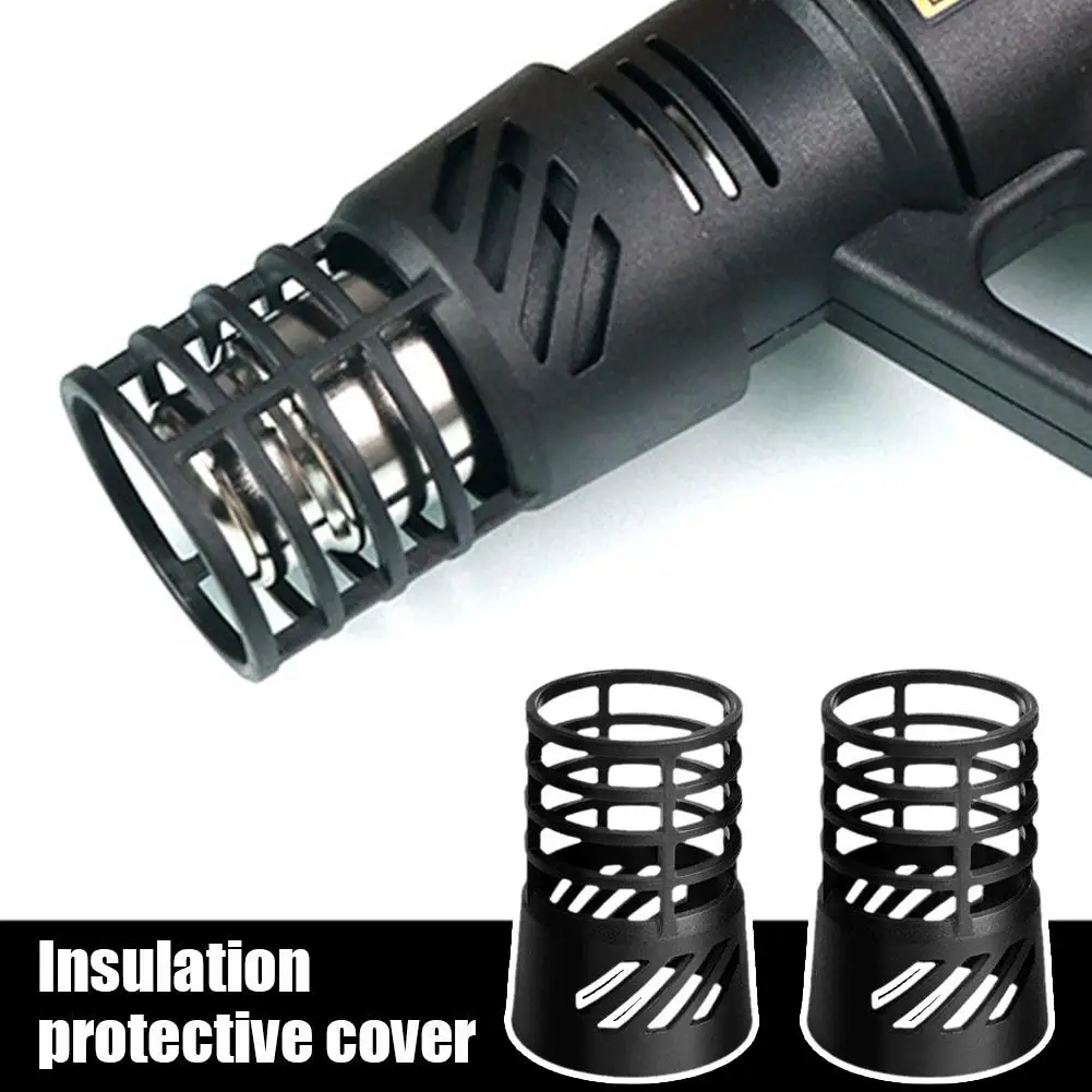 Auto film hot air gun air duct anti-hot heat insulation protective cover high temperature plastic coating protective shell