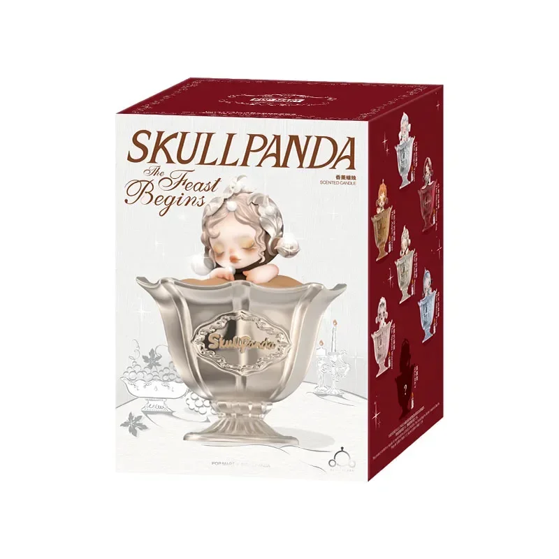 POP MART SKULLPANDA The Feast Begins Series Scented Candle Mystery