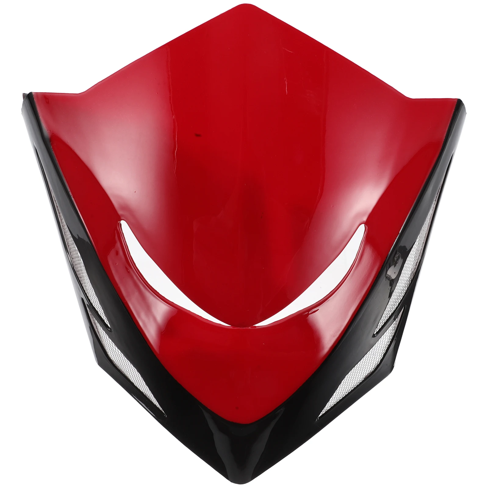 

Universal Motorcycle Windscreen Extension Motorbike Wind Deflector Front Headlight Cover Plastic Windshield Replacement Guard