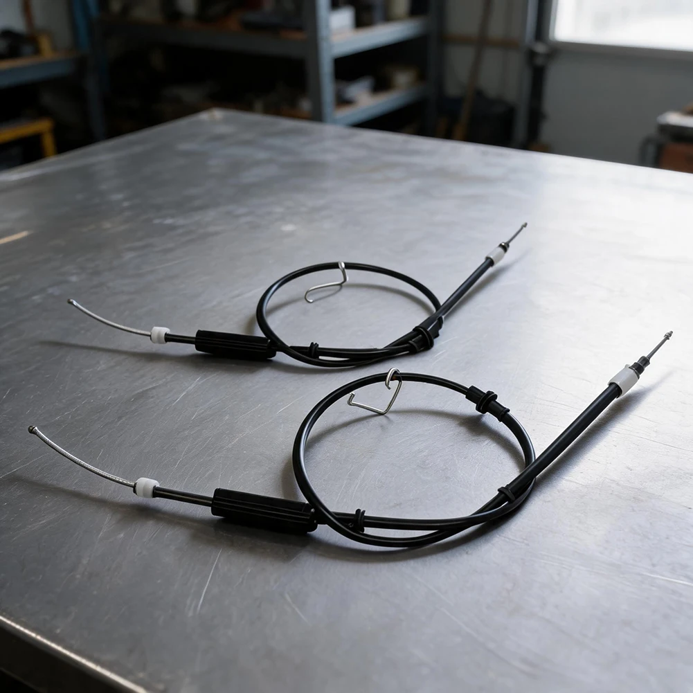 Left and Right Handbrake Cables Kit for Land Rover For Freelander 2 Matches OEM Specifications LR007496 LR014431
