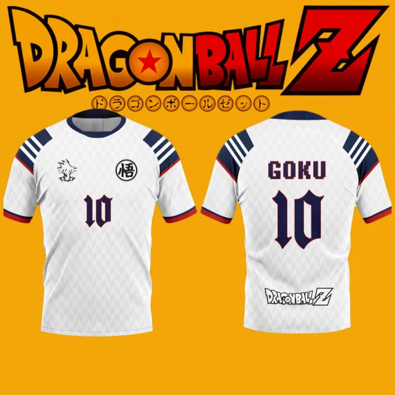 

Men's Anime Dragon Ball Z Jersey Goku Number 10 Design Unique Sports Shirt for DBZ Fans Stylish Comfortable Tee for Casual Wear