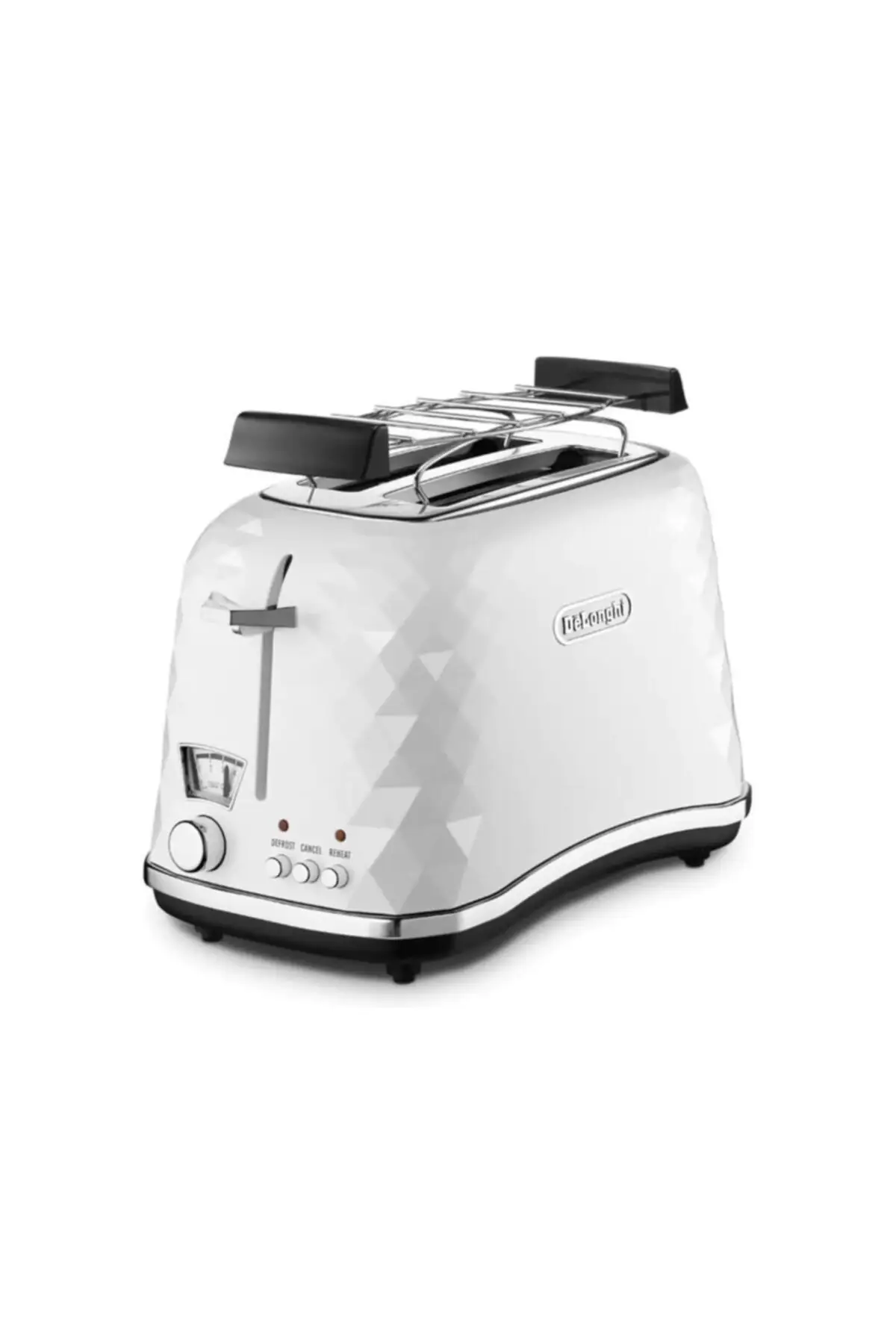 Ctj2103 W Front Bianco Bread Toaster Machine White