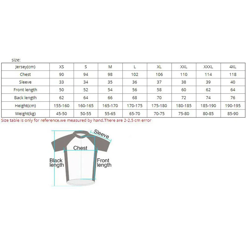 Phtxolue Men Cycling Jersey Bicycle Shirt Wear Summer Maillot Ciclismo Pro Team Mountain MTB Bike Clothes Cycling Clothing