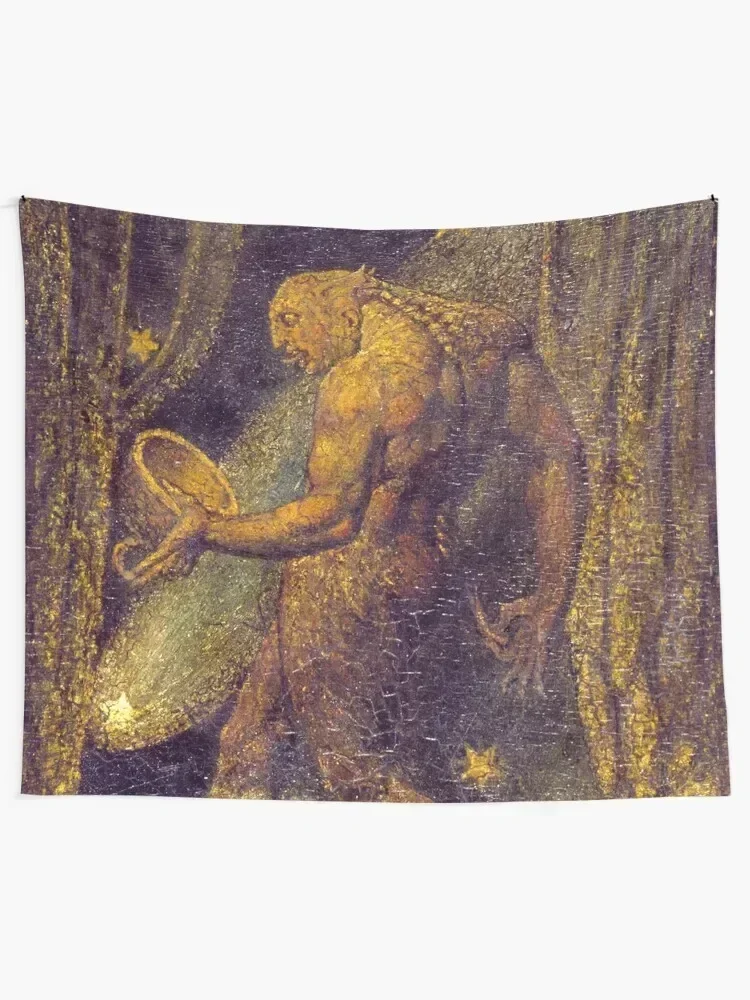 HD The Ghost of a Flea, by William Blake HIGH DEFINITION Tapestry Decor Home Cute Room Decor Carpet Wall Tapestry