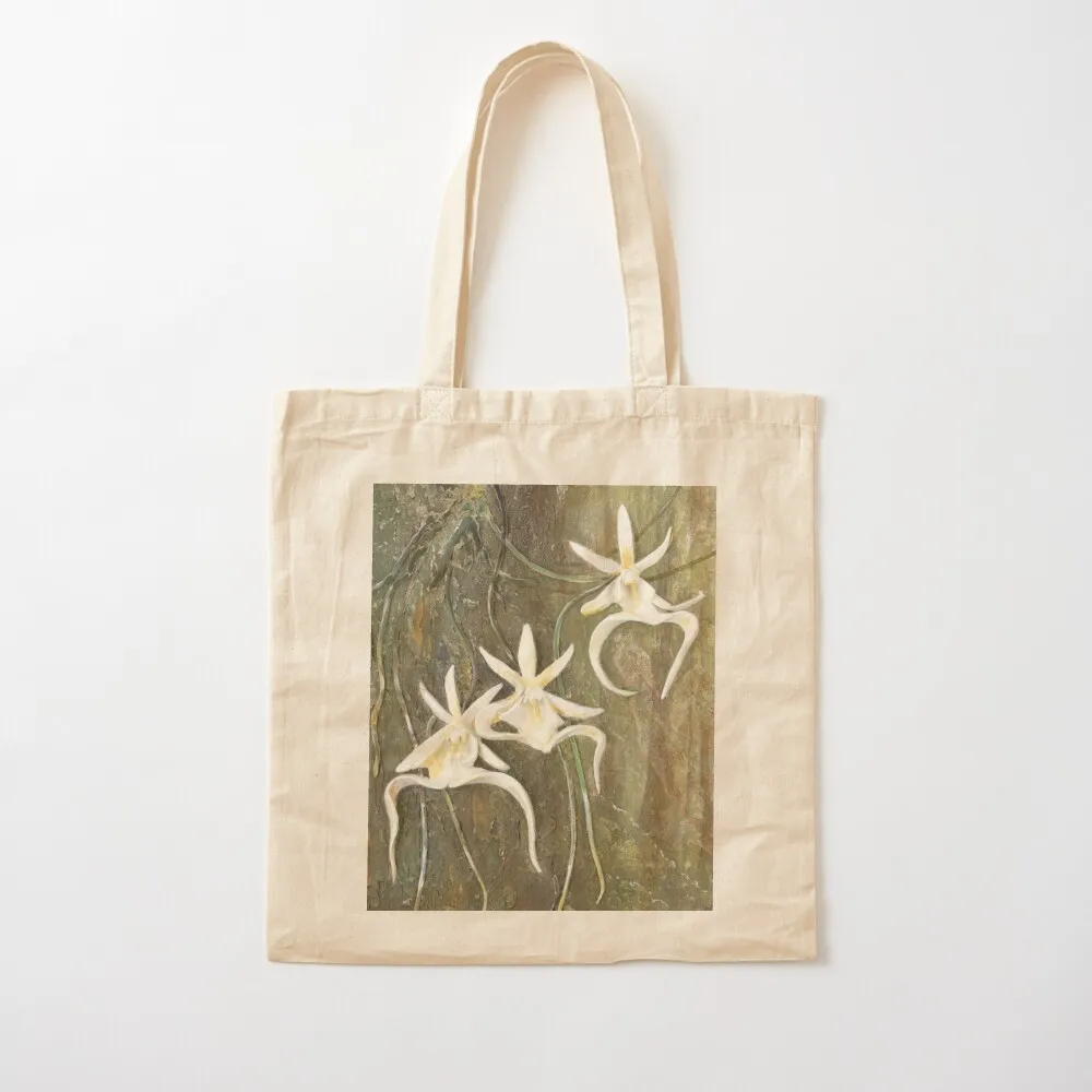 

Ghost Orchids Tote Bag tote bags aesthetic shoping bag great bag tote canvas