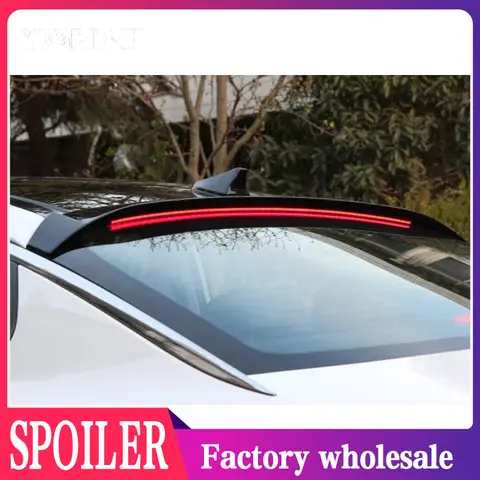 기아 K5 옵티마 차량 장식 2011 2012 2013 2014 2015 ABS 플라스틱 페인트 도색 컬러 리어 트렁크 LED 라이트 루프 스포일러