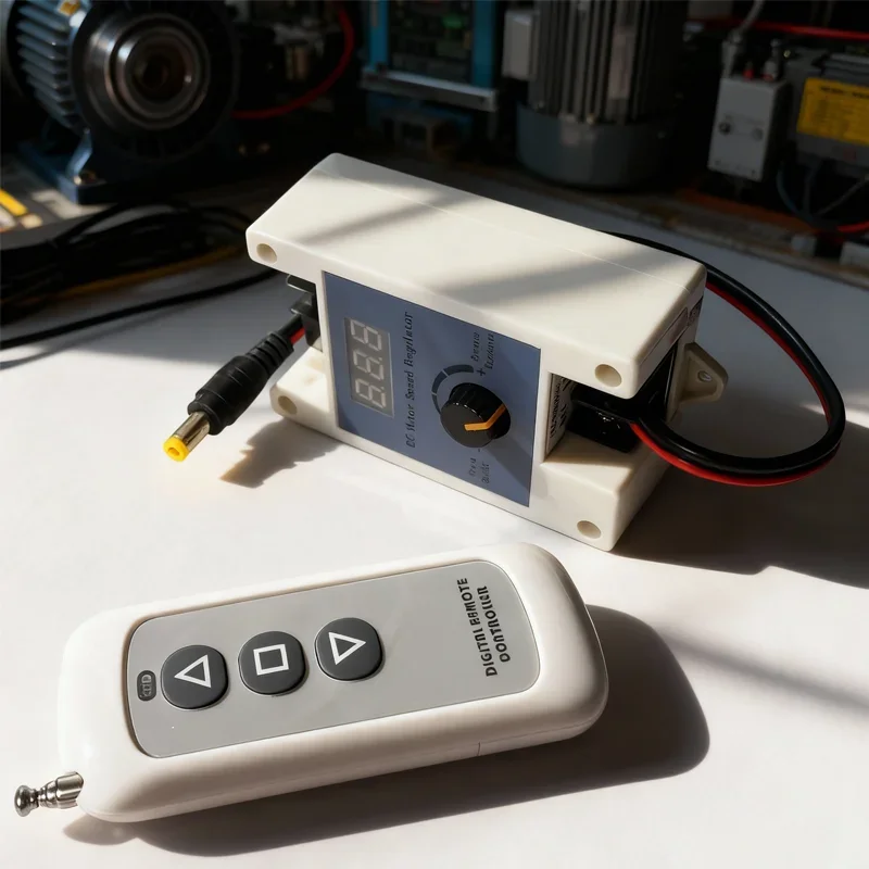 

Wireless Remote Control DC Motor Controller Adjustable Speed PWM Module with LED Light Dimming Function for DIY Electronics