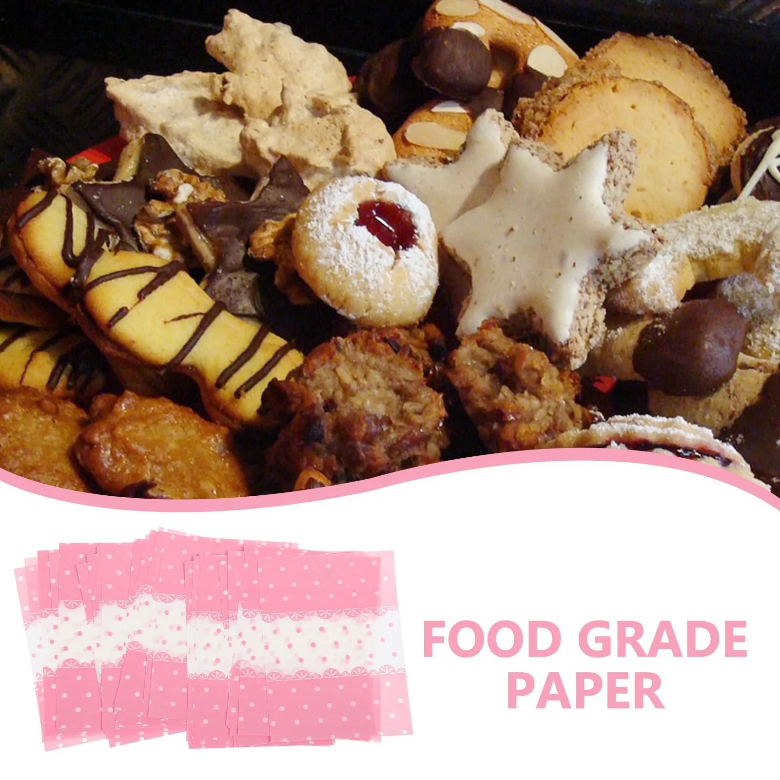 

500 шт. розовой кружевной бумаги для упаковки, идеально подходит для тиснения, декорирования, рукоделия, альбомов для памятных моментов, скрапбуков, сахарная бумага