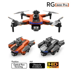 RG600 PRO MAX RC Drone GPS Professional 360 ° Obstacle Avoidance 8K Dual HD Camera Quadcopter Brushless Foldable Helicopter 5KM