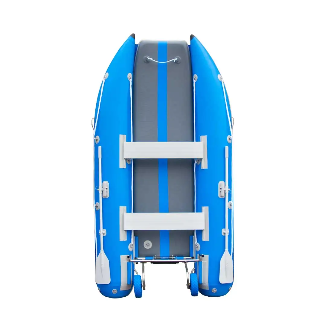 

Sport Catamaran Inflatable Boat Surfing Mini Power Yacht Folding Feature PVC Hypalon Material 1.2mm Thickness Lake Use