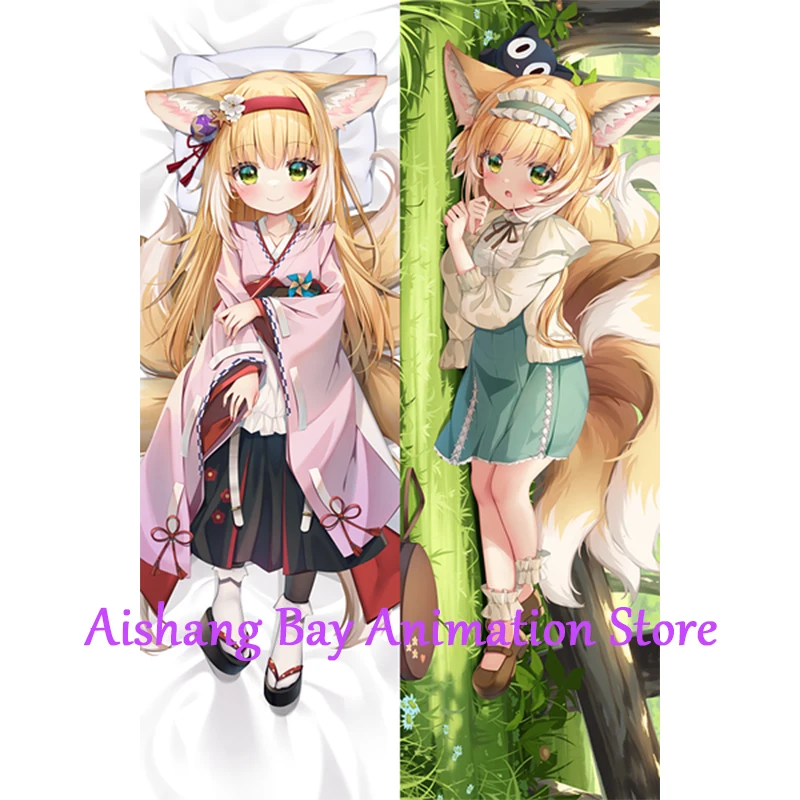 

Dakimakura Anime Pillow Cover Suzuran Double Sided Print Life-size Body Decoration