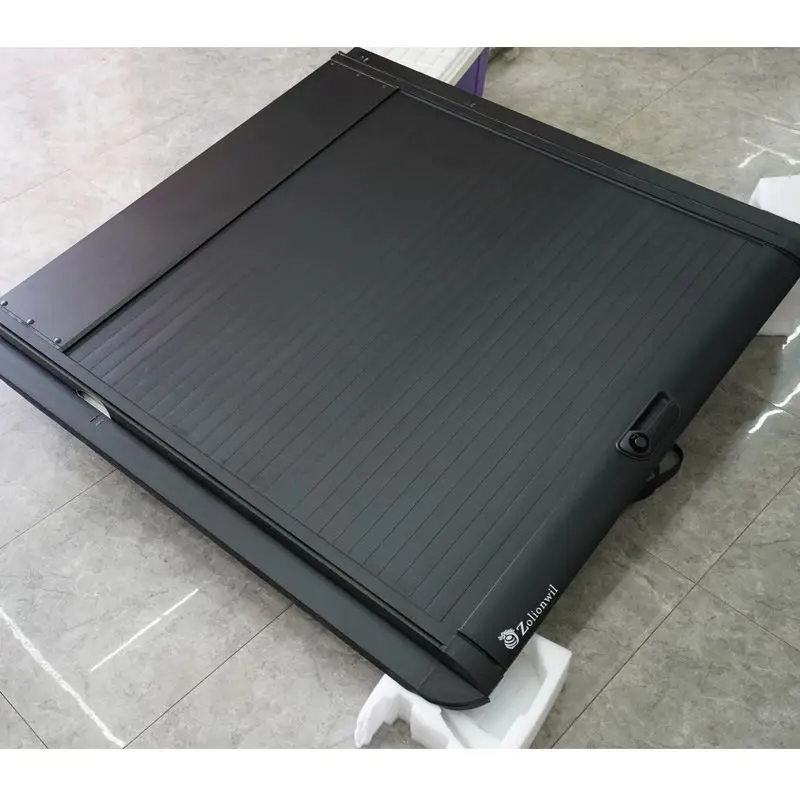 Retractable aluminum roller shutter roll up tonneau cover  for ISUZU D-MAX American Edition