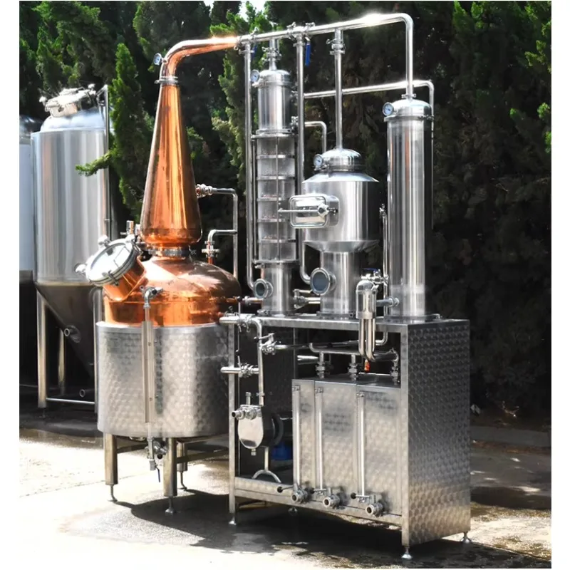300 Liter Moonshine Pot Still Alcohol Wine Steam Distillation Machine