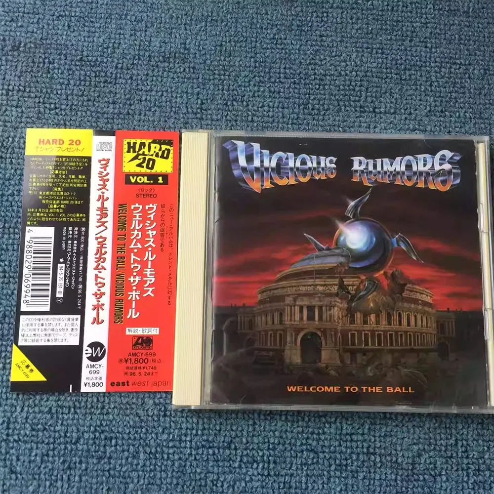 O CD "Welcome To The Ball" é o quarto álbum de estúdio completo da veteranosa banda americana de power metal/heavy metal Vicious.