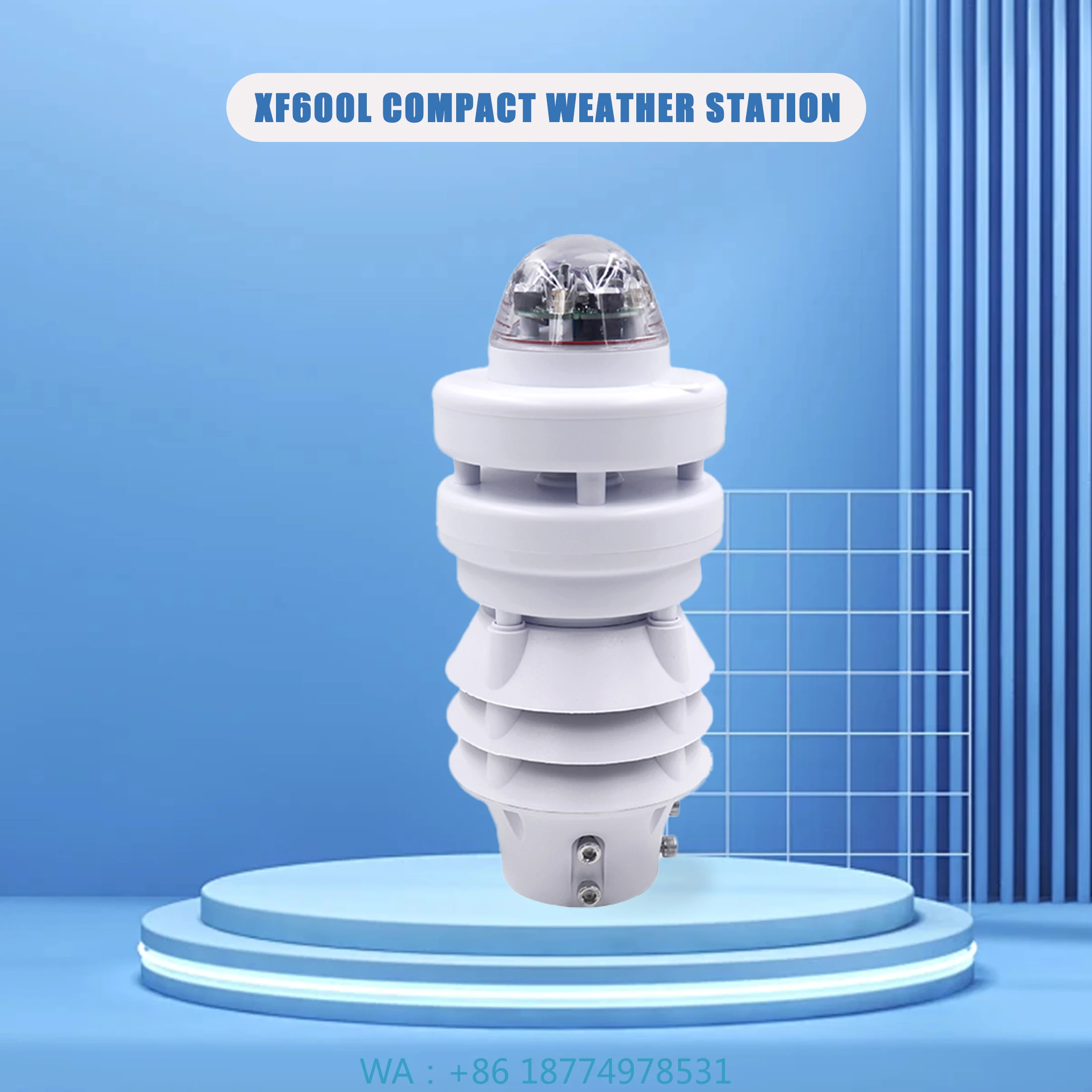 

ssure Agriculture Compact Weather StationFactory Wholesale High Accuracy Wired Rain Sensor Air Pre