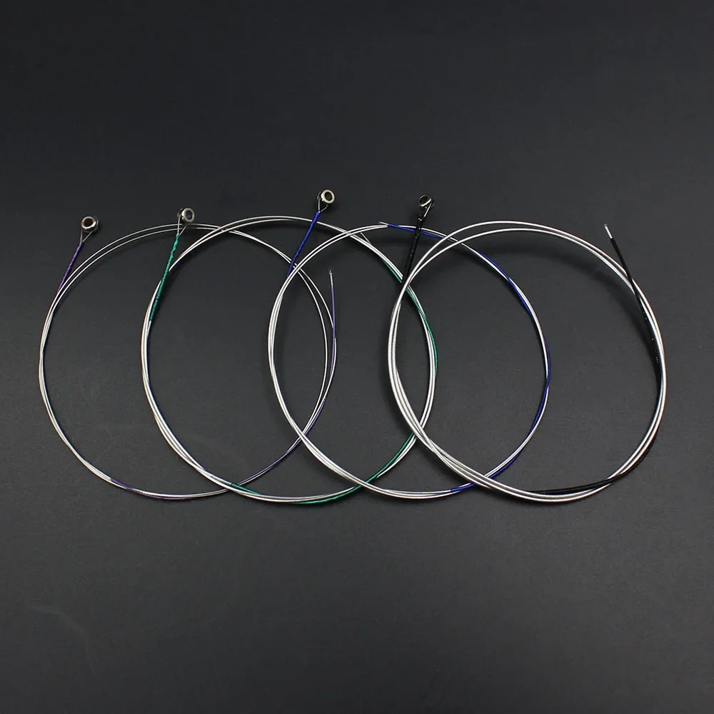 Astonvilla Viola Strings Stainless Steel Wire Nickel Silver String For 4/4 3/4 1/2 1/4 Viola String Instrument Parts Accessories