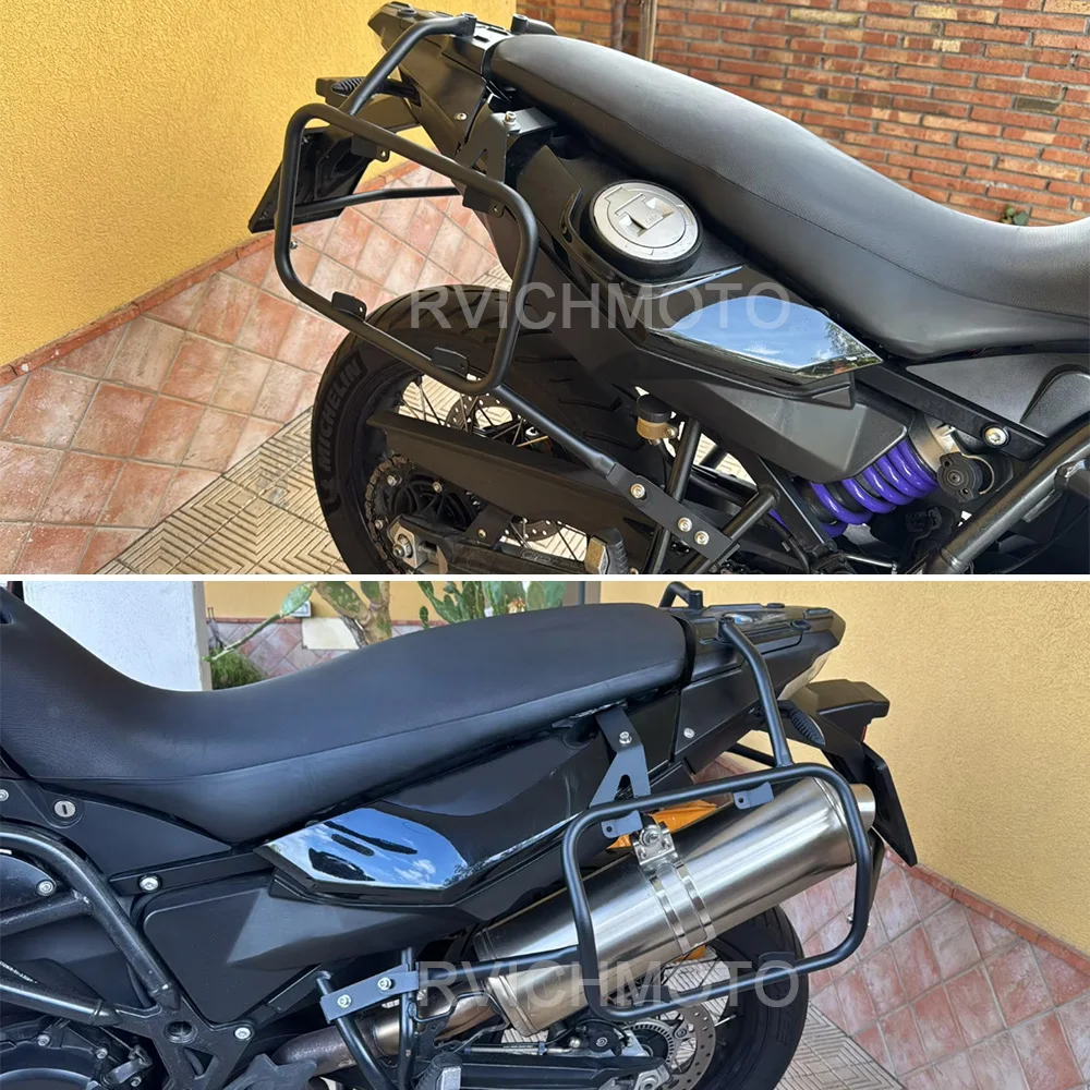 F800GS F700GS Motorcycle Luggage Parts Box Bracket Pannier Rack Saddlebag Support Accessories For BMW F800 GS F700 GS F 700 GS