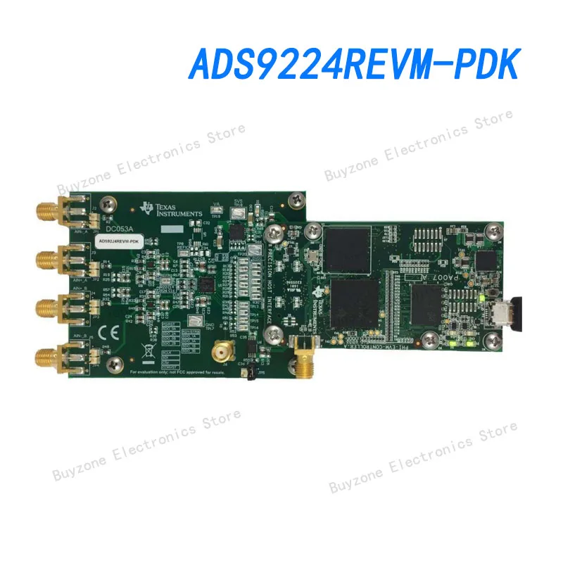 

ADS9224REVM-PDK 16 Bit 3M Samples per Second Analog to Digital Converter (ADC) Evaluation Board