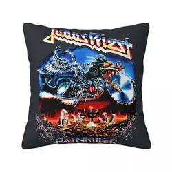 Hard Rock Punk Metal Band Pillow Case, Judas Priest, Bedroom Cushions, Vintage Sofa, Holiday, Home Party Decor