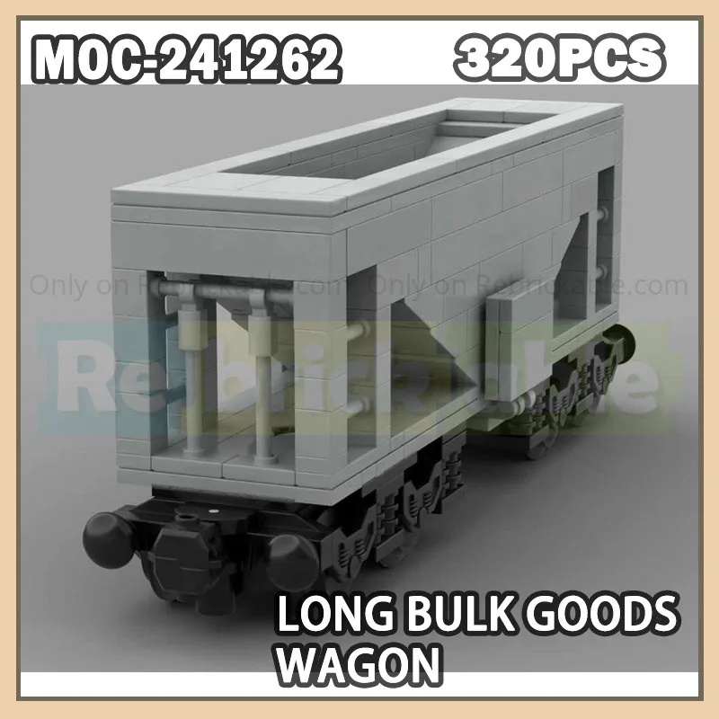 

MOC-241262 длинные оптовые товары, строительный блок, мелкие частицы, кирпич, сборка, сделай сам, Рождественский набор, креативные подарки, 320 шт.