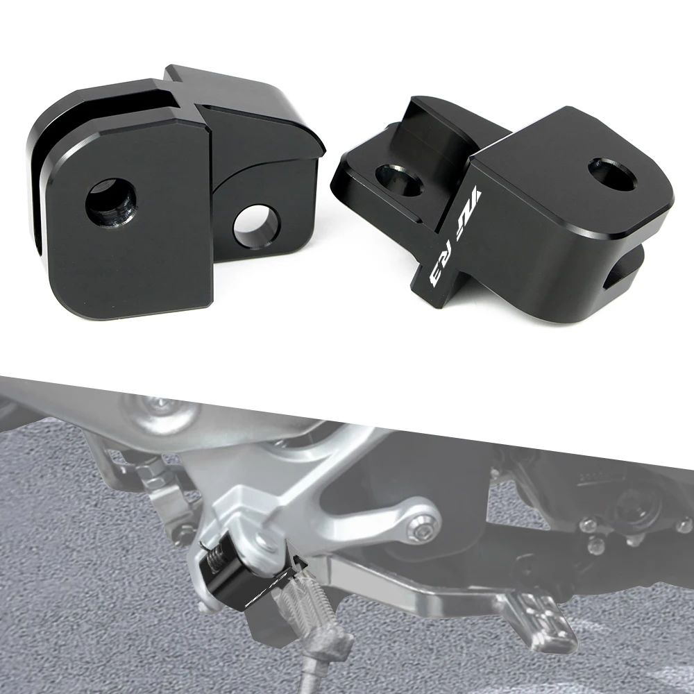 

Motorcycle For Yamaha YZF-R3 / ABS 2015-2025 MT-03 2016-2024 MT-25 2018-2023 2024 Passenger FootRest Foot Peg Lowering Brackets