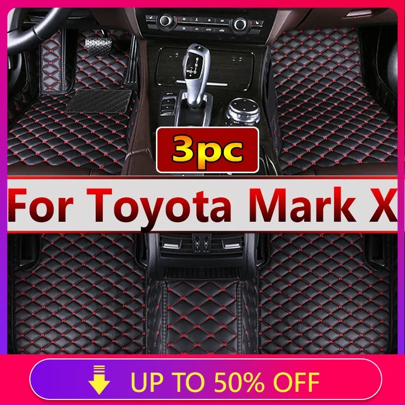 

Автомобильные коврики для Toyota Mark X X130 2010-~ 2019, роскошные кожаные коврики, коврики, детали интерьера, автомобильные аксессуары 2011 2012 2013
