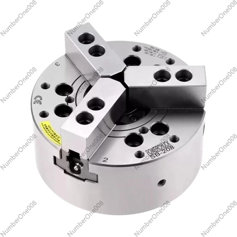 Hollow Hydraulic Chuck, Three-jaw Chuck Hydraulic Power Chuck 5 /6 /8 / 10/12 Inch Steel