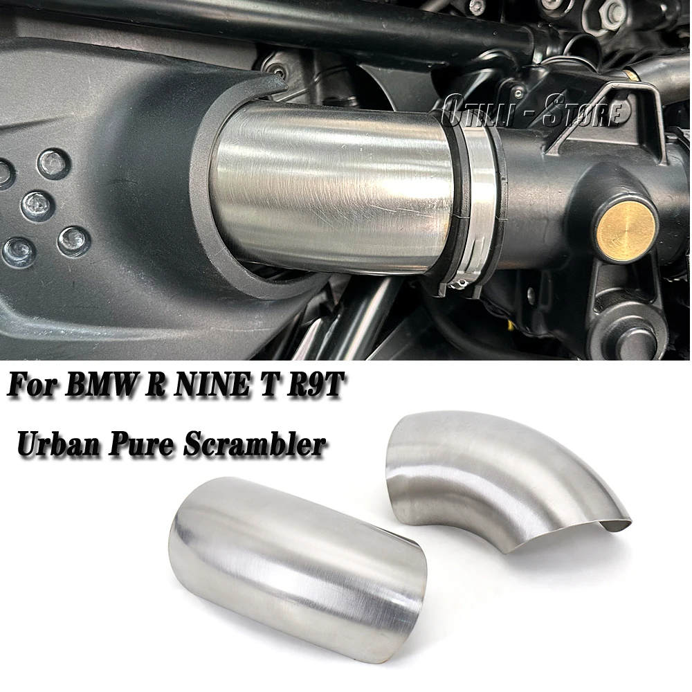 

Новинка для BMW R NINE T R9T Urban Pure Scrambler мотоцикла Exhaus из нержавеющей стали, защитная крышка воздухозаборника R nineT r9t