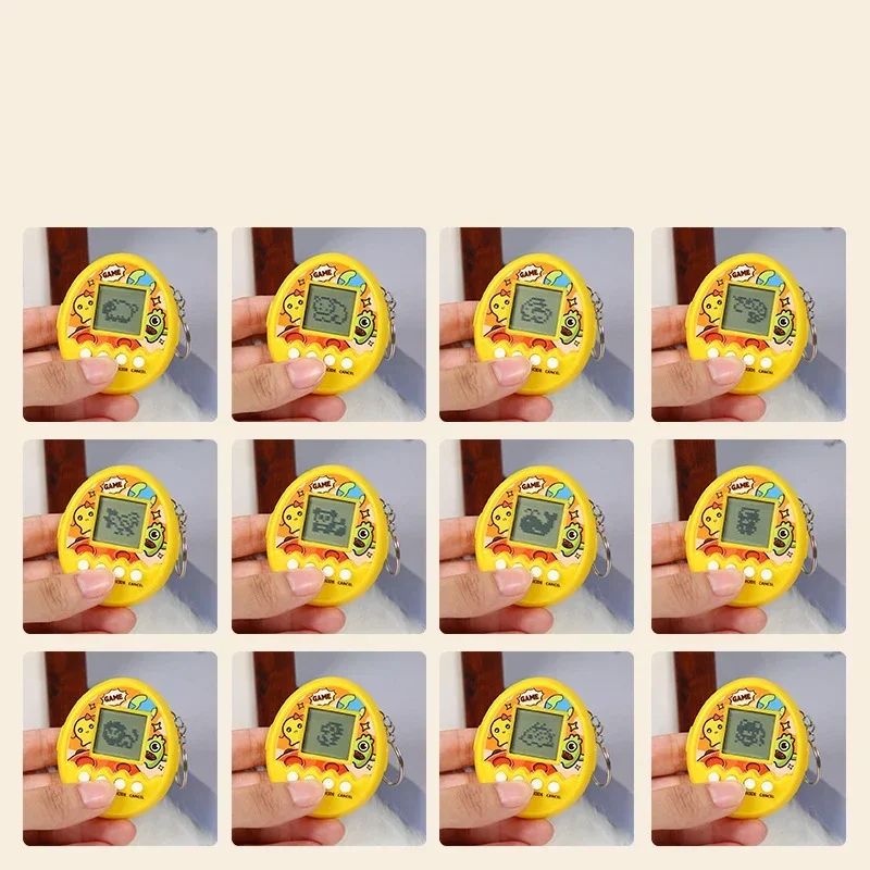 Tamagotchi เครื่อง168สัตว์เลี้ยงอิเล็กทรอนิกส์, เครื่องเกมสัตว์เลี้ยงดิจิตอลของเล่นเล่นพิกเซลไซเบอร์