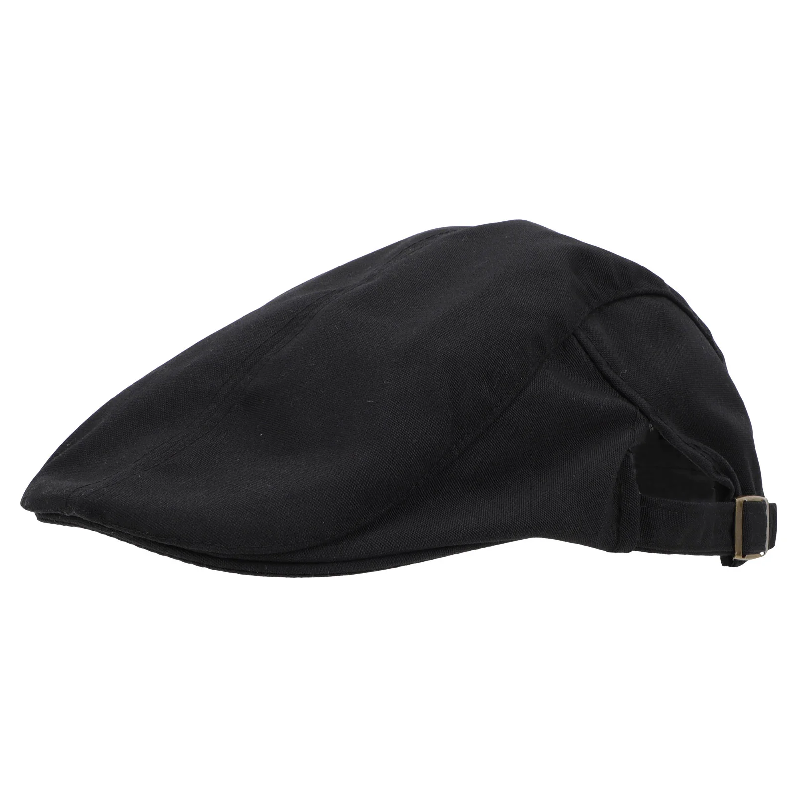 Chef Beret Cabbie Flat Hat for Canvas Berets 2600X2000X1000CM Cook Hats Black Catering Miss