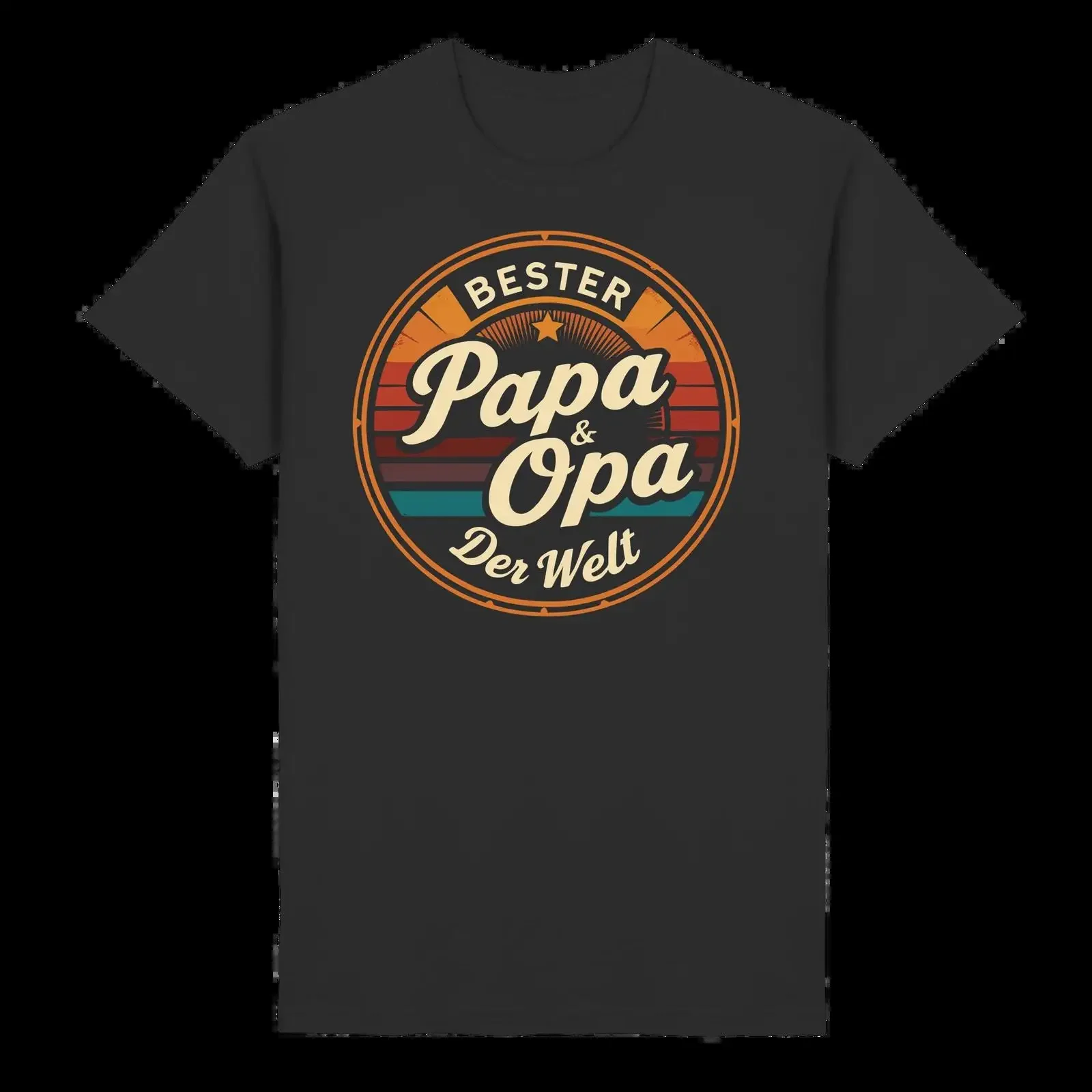 Bester Papa und Opa T Shirt Geschenk für Väter amp Großväter Vatertagsgeschenk vintage Washed Unisex Top For Everyday Wear