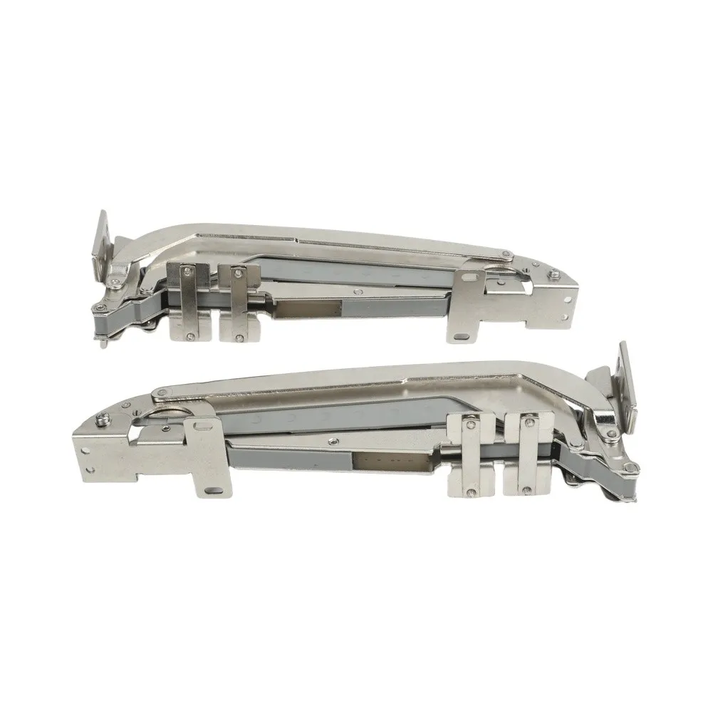 Cabinet Door Hinge Set Featuring Lateral Opening Mechanism and 180 Degree Parallel Rotation for Improved Usability