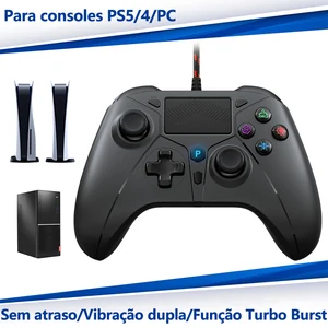 Gamepad with pc wire console, controller with Dual Sense turbo, without delay, instant connection, remote game control, PS5, 4 10 Main Sales Control PS5 - №5