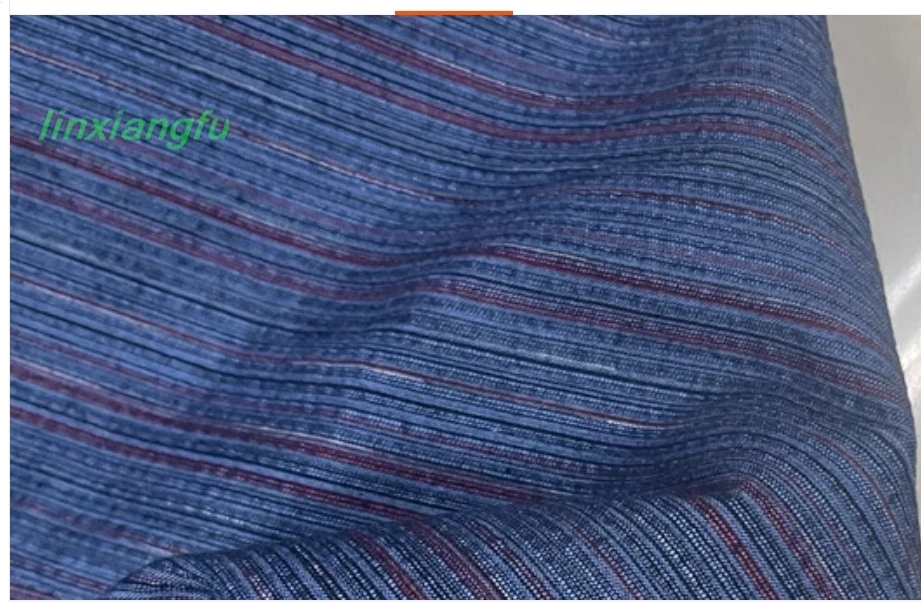 Ткань Чиба из хлопка и льна в китайском стиле, натуральная трехмерная жаккардовая пузырьковая хлопковая ткань для платья