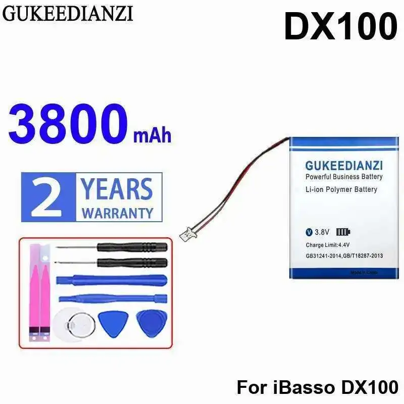 

Reliable Power Supply Polymer Battery For Ibasso DX100 3800Mah