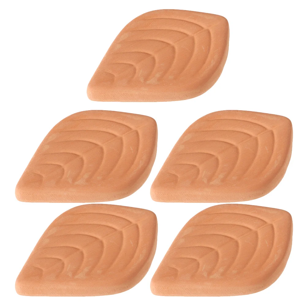 

5Pcs Terracotta Brown Sugar Keeper Reusable Freshness Saver Disk for Canister Container Humidify Soften Hardened Sugar Daily Use