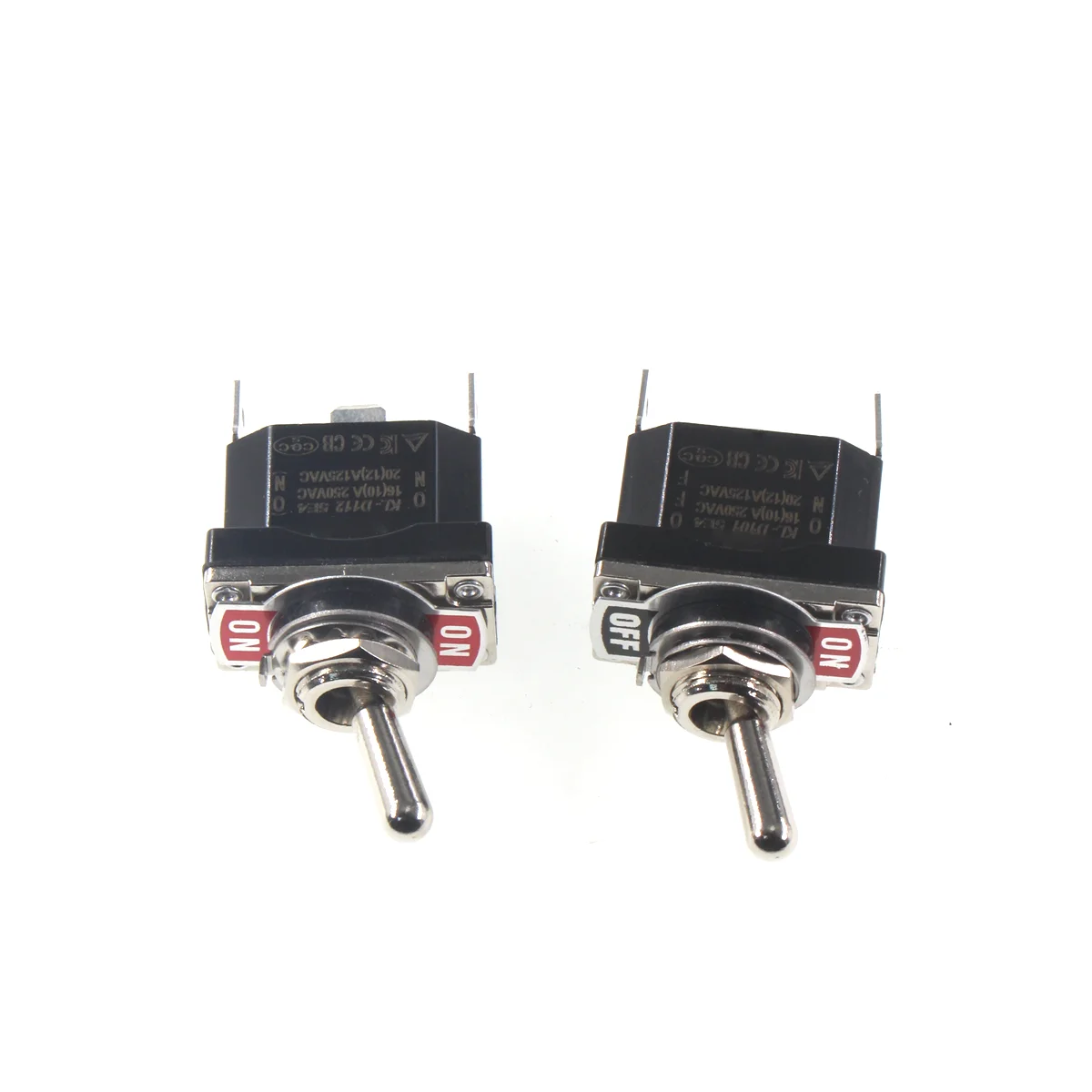 12 MM toggle IP67 waterdichte landbouwmachines schakelaar 2-pin 3-pin 2-versnelling 3-speed zelfherstellende tuimelaar schakelaar