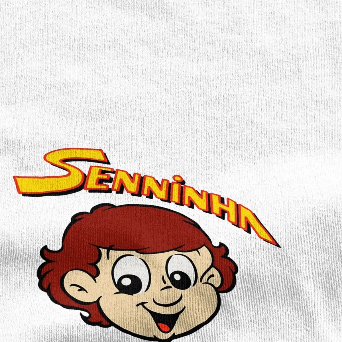 Senninha Ayrton Senna T-Shirts Herren Baumwolle Tops Vintage Rundhals Kurzarm