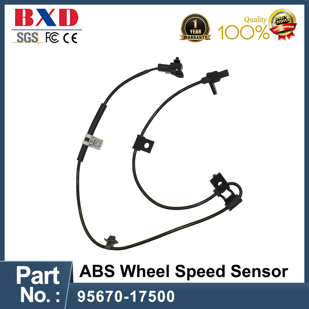 95670-17500 ABS Wheel Speed Sensor Fits For Auto Parts Car Accessories High Quality 95670 17500 9567017500