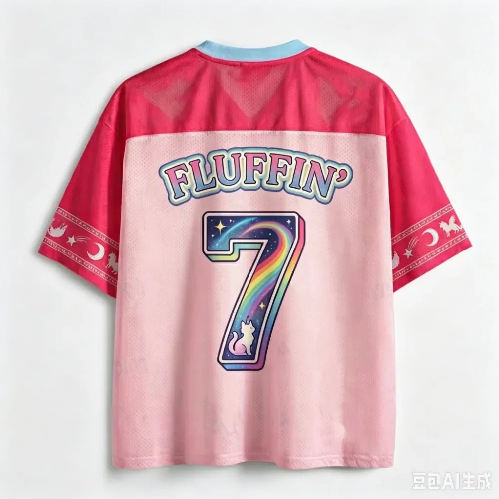 Lustiges Retro-Katzen-3D-Druck Schnelltrocknendes Atmungsaktives Sport-T-Shirt für Männer und Frauen mit V-Ausschnitt, Locker Geschnitten, Trendiges Modisches Streetwear Y2K Eltern-Kind-Kleidung – Detail 2