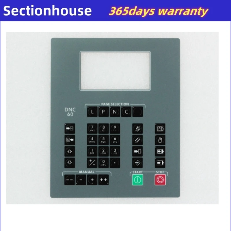 New Button Keyboard for Cybelec DNC880S DNC60 Keyboard Film as Picture one Year Warrantty