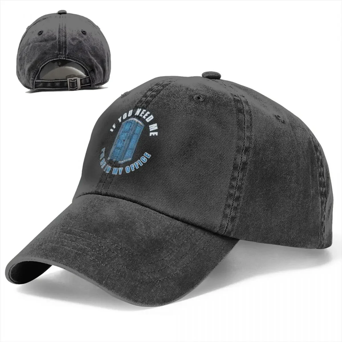 The Office If You Need Me Ill Be In My Office Baseball Caps Classic Distressed Washed Sun Cap Men Women Outdoor Summer Caps Hat