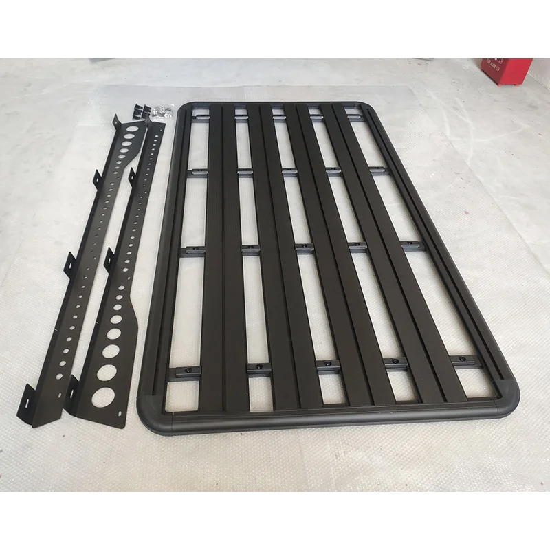 LOVEYOUNG Multifunctional Black Aluminum Roof Platform Luggage Rack Hot Selling Auto Exterior Accessories
