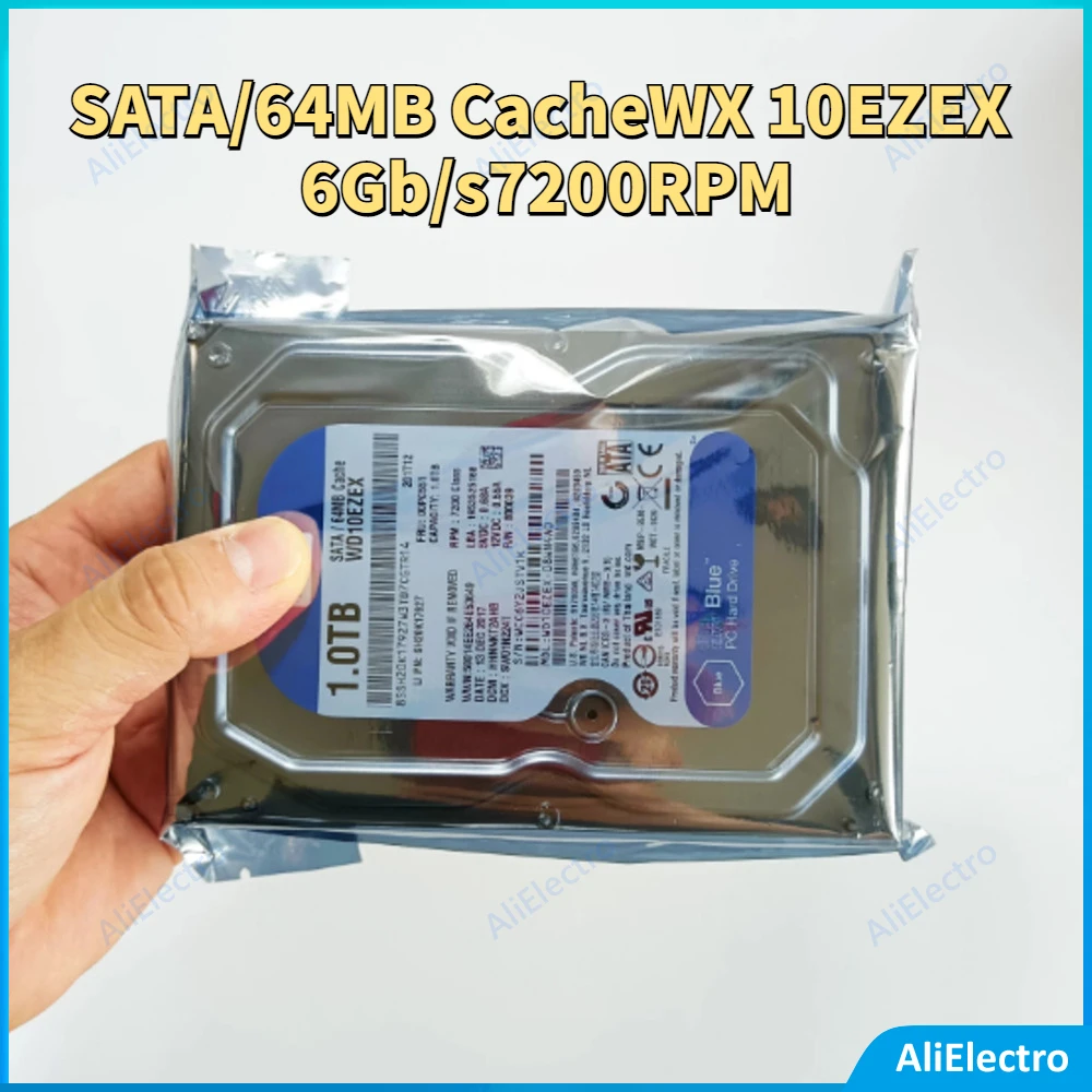 

Digital 1 TB Single Disk Blue Disk 64M Hard Disk W. D. 1TB Blue / Western Data Wd10ezex 1t Desktop 3.5‘ inch Hard Disk Western.
