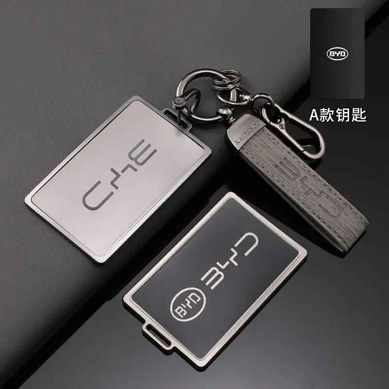 Silver TPU Car Flip Remote Key Case Cover Holder Shell Fob For BYD Song Plus Atto 3 Han EV Tang DM Qin Seal Dolphin Accessories - Image 7