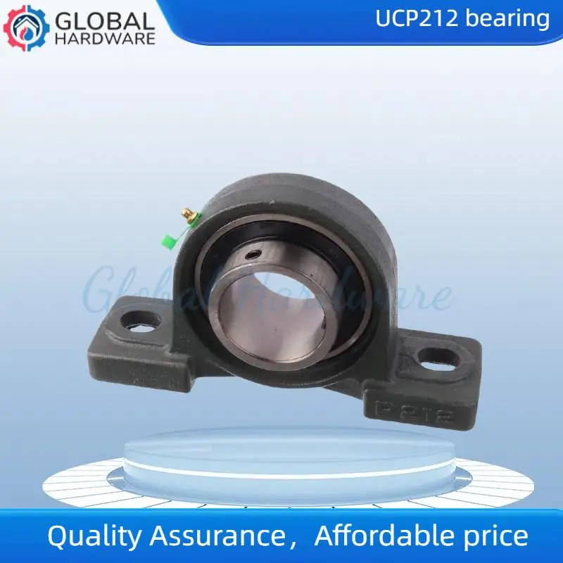 Used for mechanical transmission applications UCP vertical outer spherical support seat with bearing UCP212