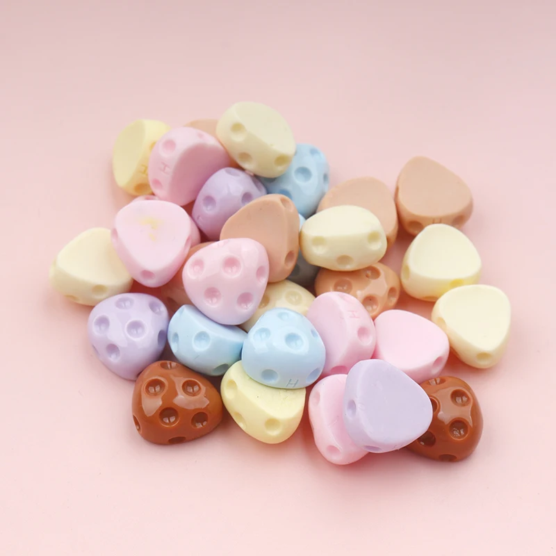30/300pcs MINI Kawaii Cheese Series Flat Back Resin Nail Art DIY Scrapbooking Embellishments Cabochons Decoration Accessories