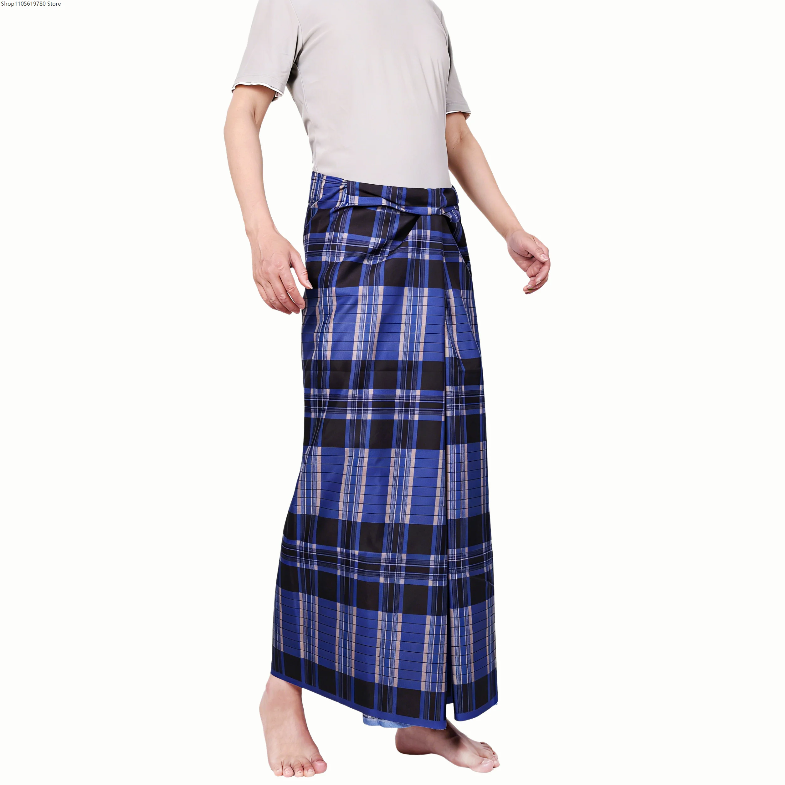 Ethnic Batik Sarong Wrap Skirt - Sarong Men Wrap recension och pris