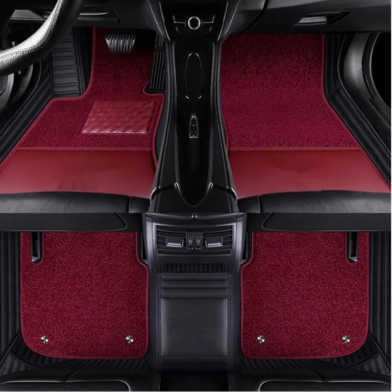 

Custom special car floor mats for Hyundai Santa fe 5 seats 2025 Top quality Rugs double layers carpets for Santafe 2024